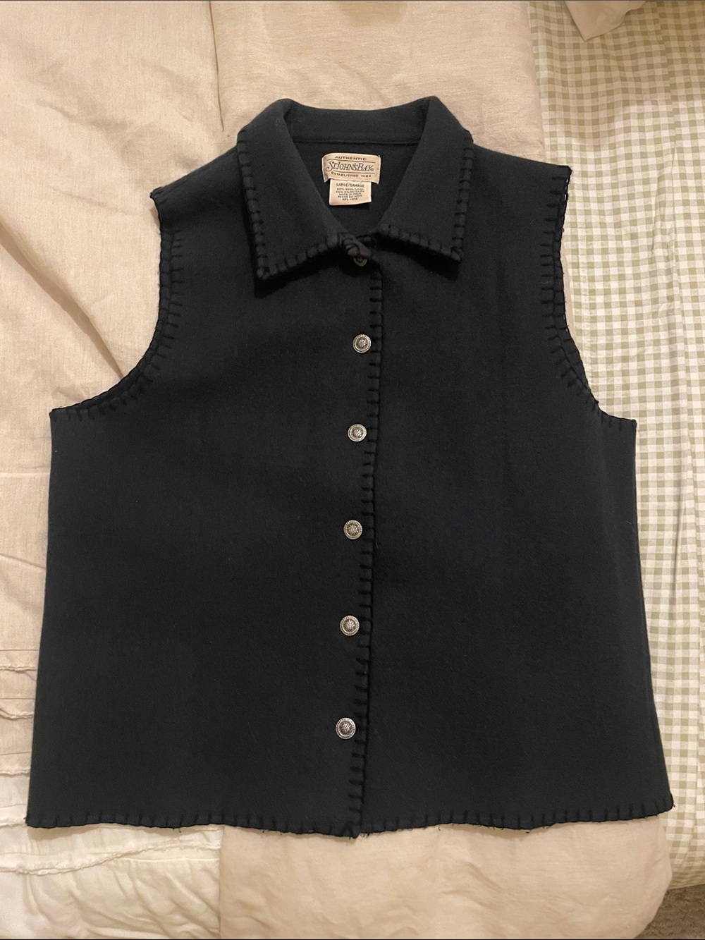 Vintage St. John’s Bay Wool Vest